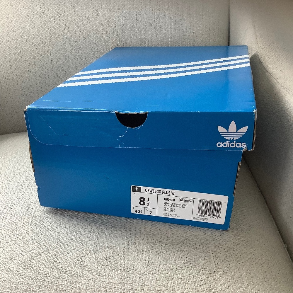 Nwt Adidas Women Ozweego Plus Leopard Sneakers-8.5 - Picture 3 of 9